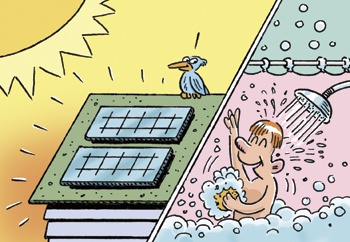 Solar Water Heating the Easy Way
