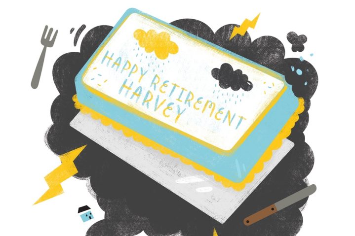 Telling Harvey and Others Where To Go