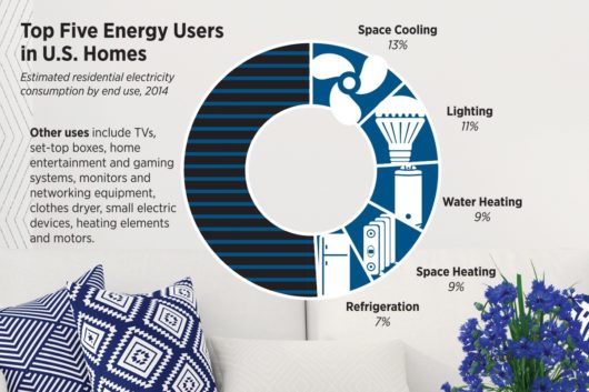 Top Five Energy Users in Your Home