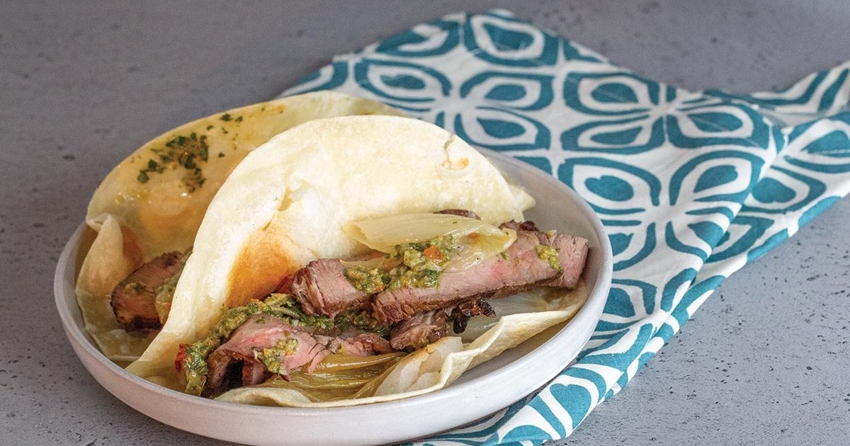 Fajita Tacos With Chimichurri Sauce | Texas Co-op Power