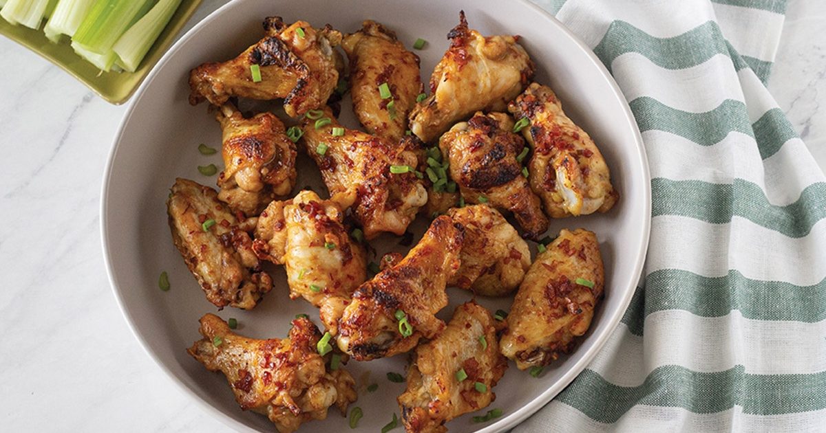 Sticky Plum Chicken Wings | Texas Co-op Power