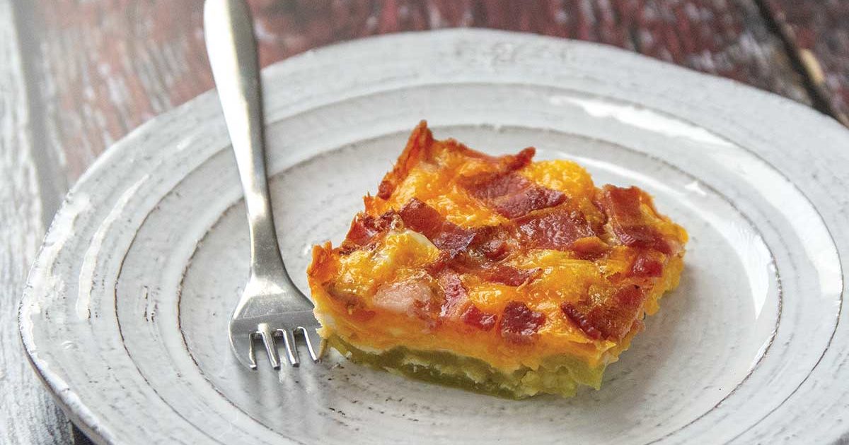 Tex-Mex Bacon and Egg Squares | Texas Co-op Power
