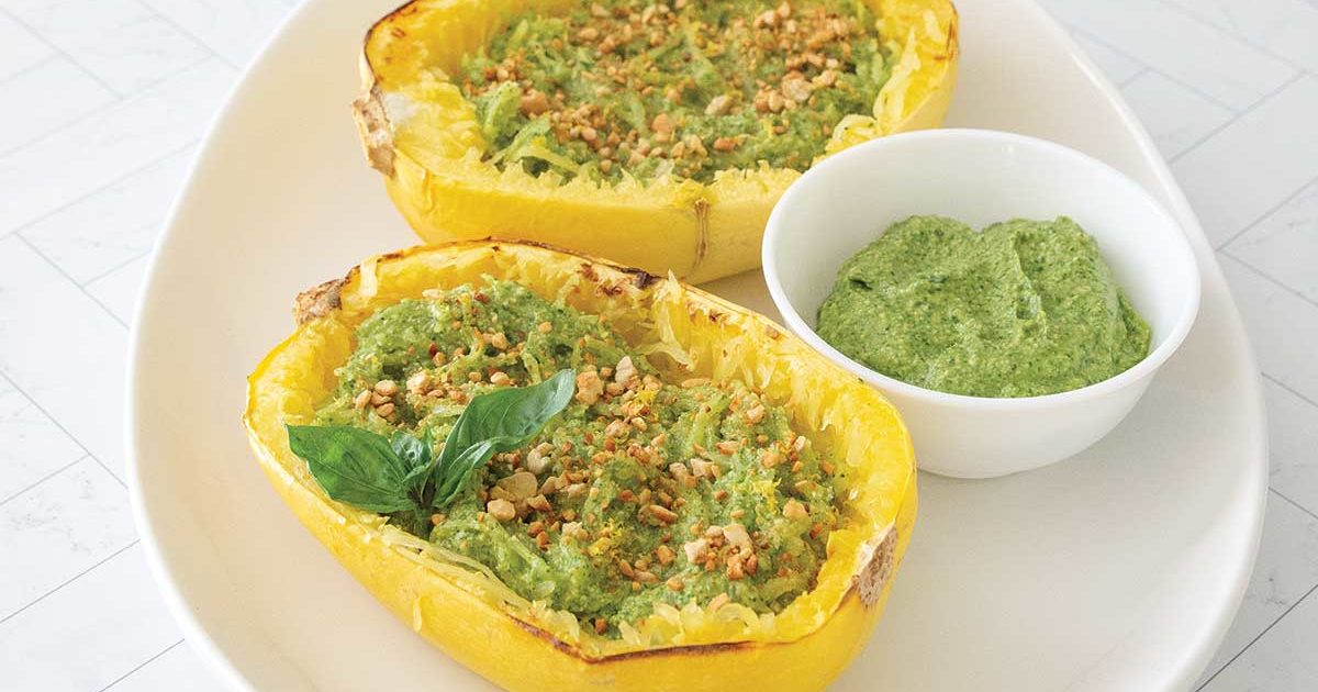 Spaghetti Squash With Cashew Pesto | Texas Co-op Power