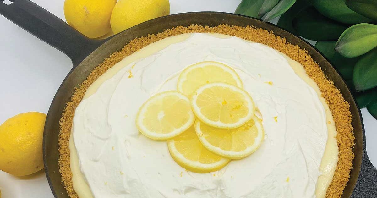 Lemon Skillet Pie | Texas Co-op Power