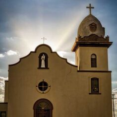 Ysleta Mission in El Paso