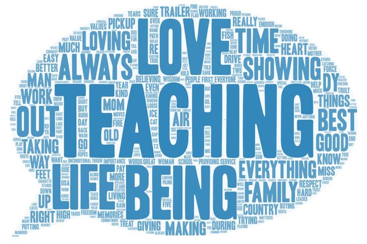 Thanks, Dad, for …