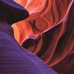 colorful rock layers in an Arizona canyon