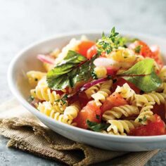 pasta with veggies