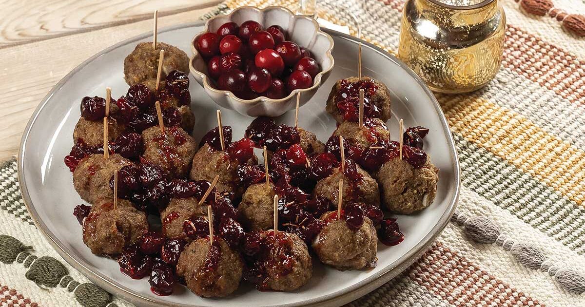 Cranberry Turkey Meatballs | Texas Co-op Power