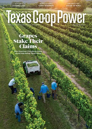 Cover of Texas Coop Power Magazine