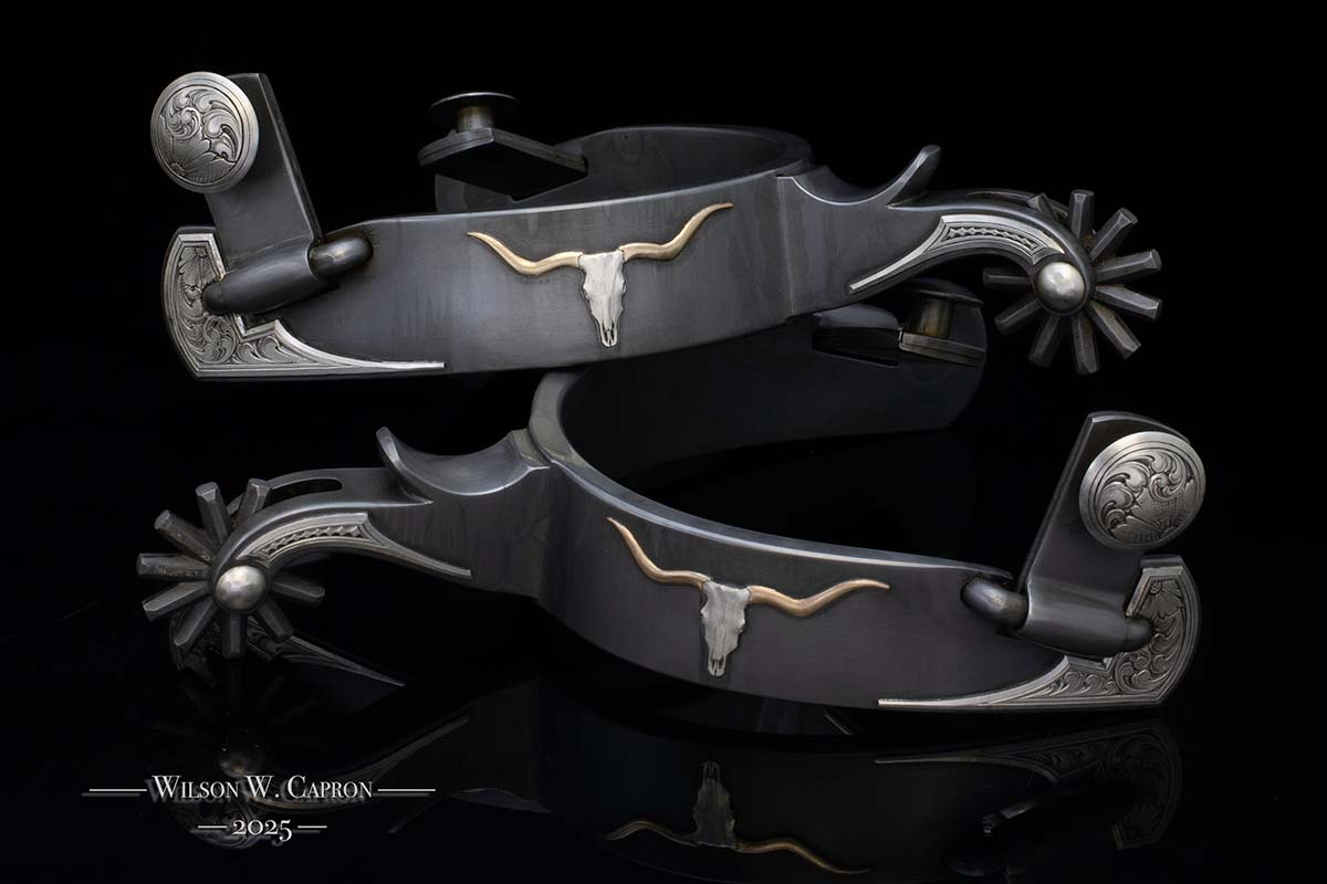 Spurs by master craftsman Wilson Capron