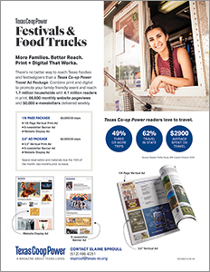 Texas Co-op Power Festivals and Food Trucks Promo thumbnail